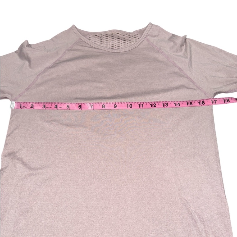 Fabletics Athletic Long Sleeve Top Pale Pink - Picture 4 of 6